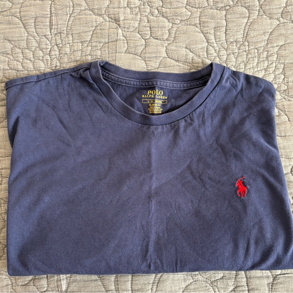 Polo by Ralph Lauren Men's Deep Blue Tee